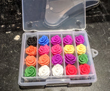 Set of 3 Colourful Rose Crown for Concert Flutes - choose your colours