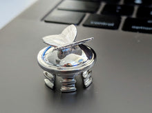 Butterfly Flute Crowns for concert flutes